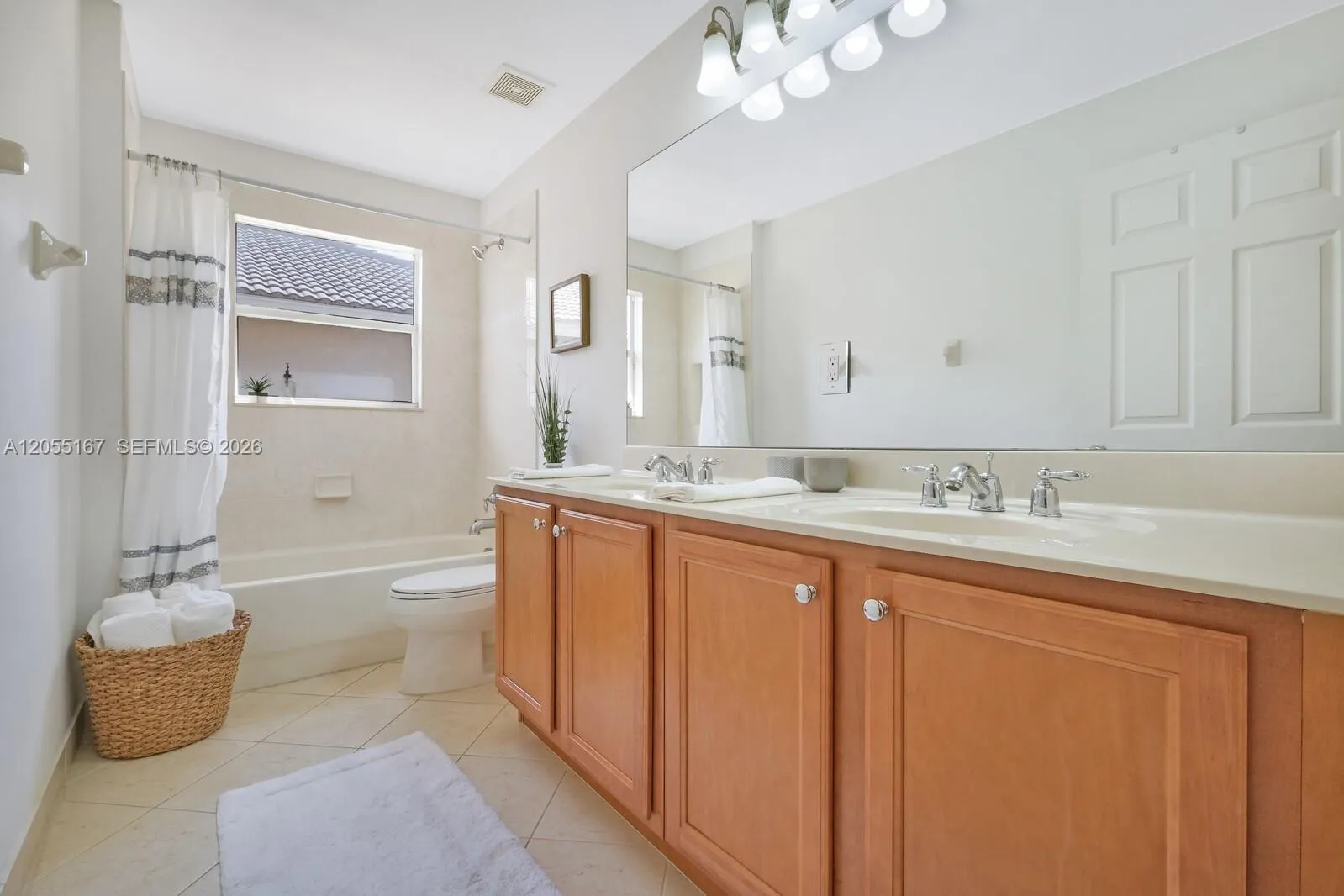 Second Bathroom with Double Sinks