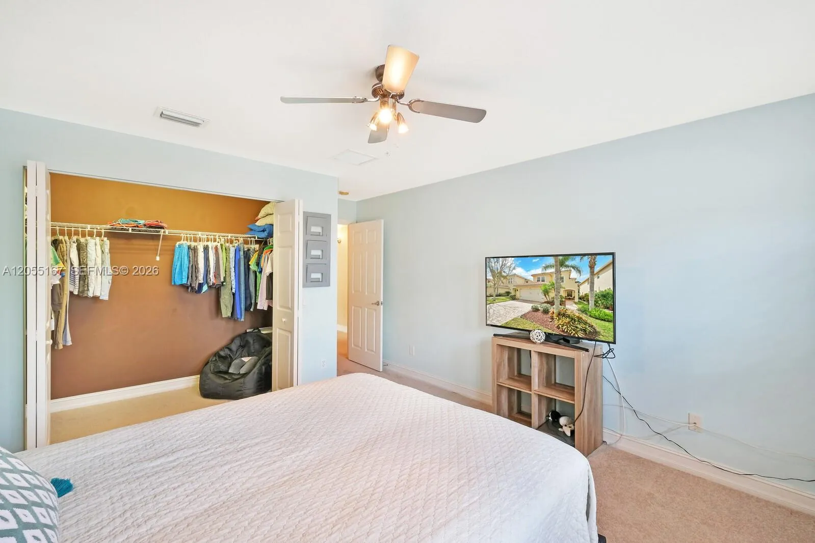 Bedroom 3 with Walk-in Closet