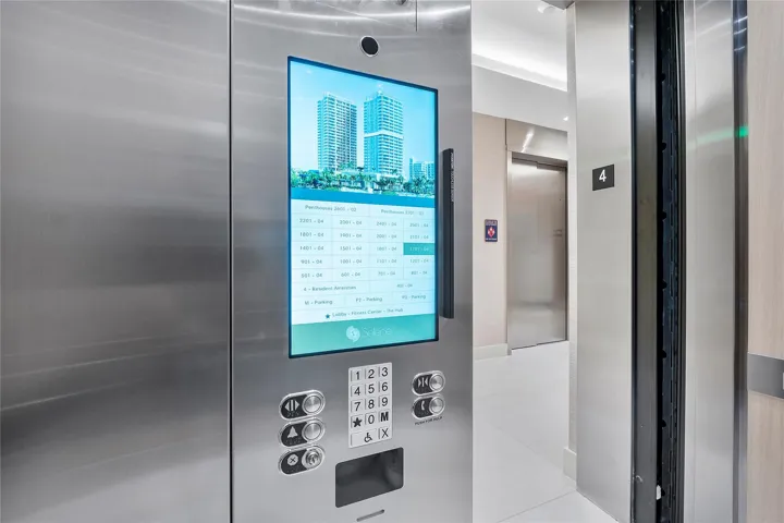 keyfob security controlled elevator access