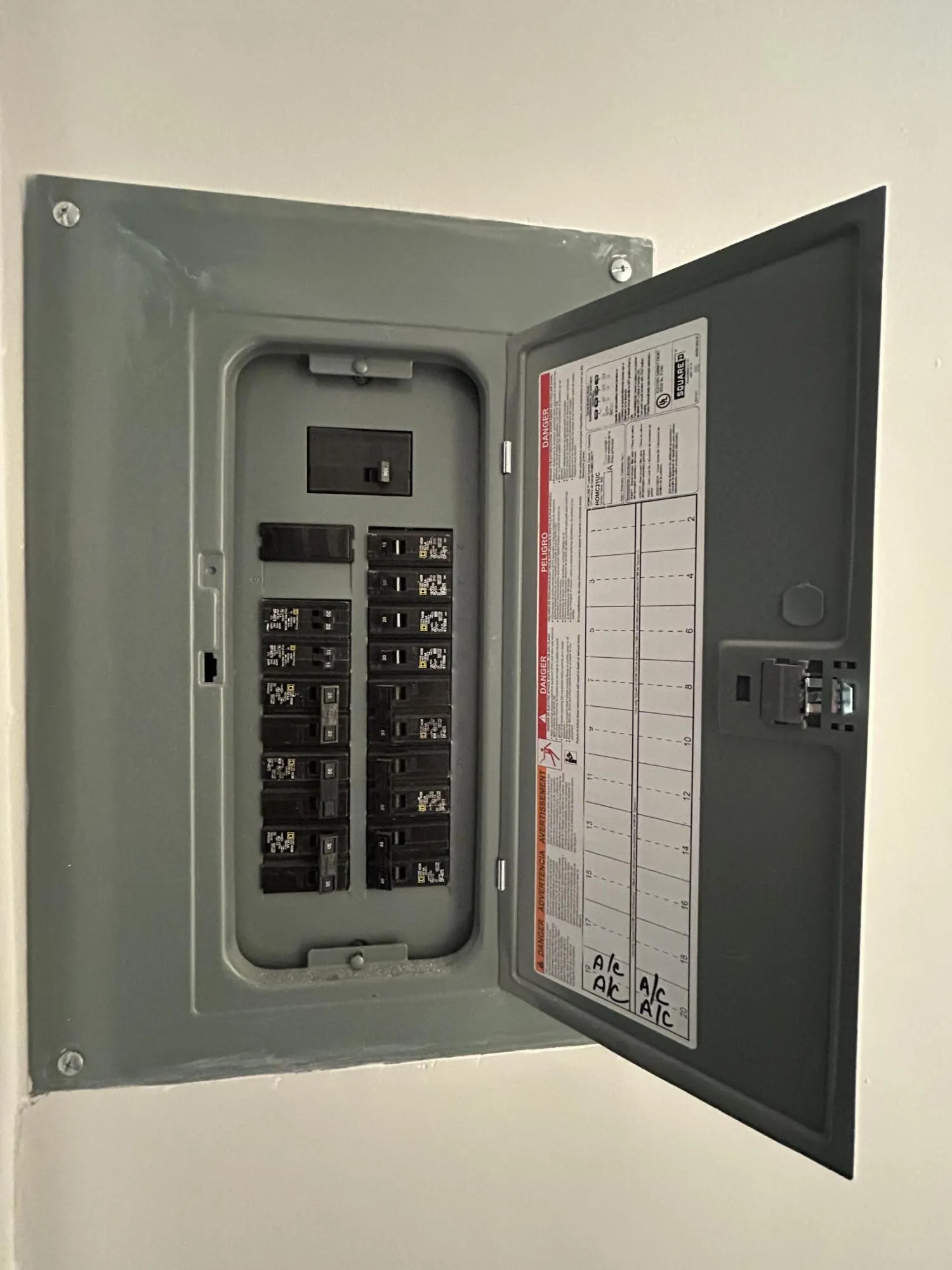NEW ELECTRIC PANEL