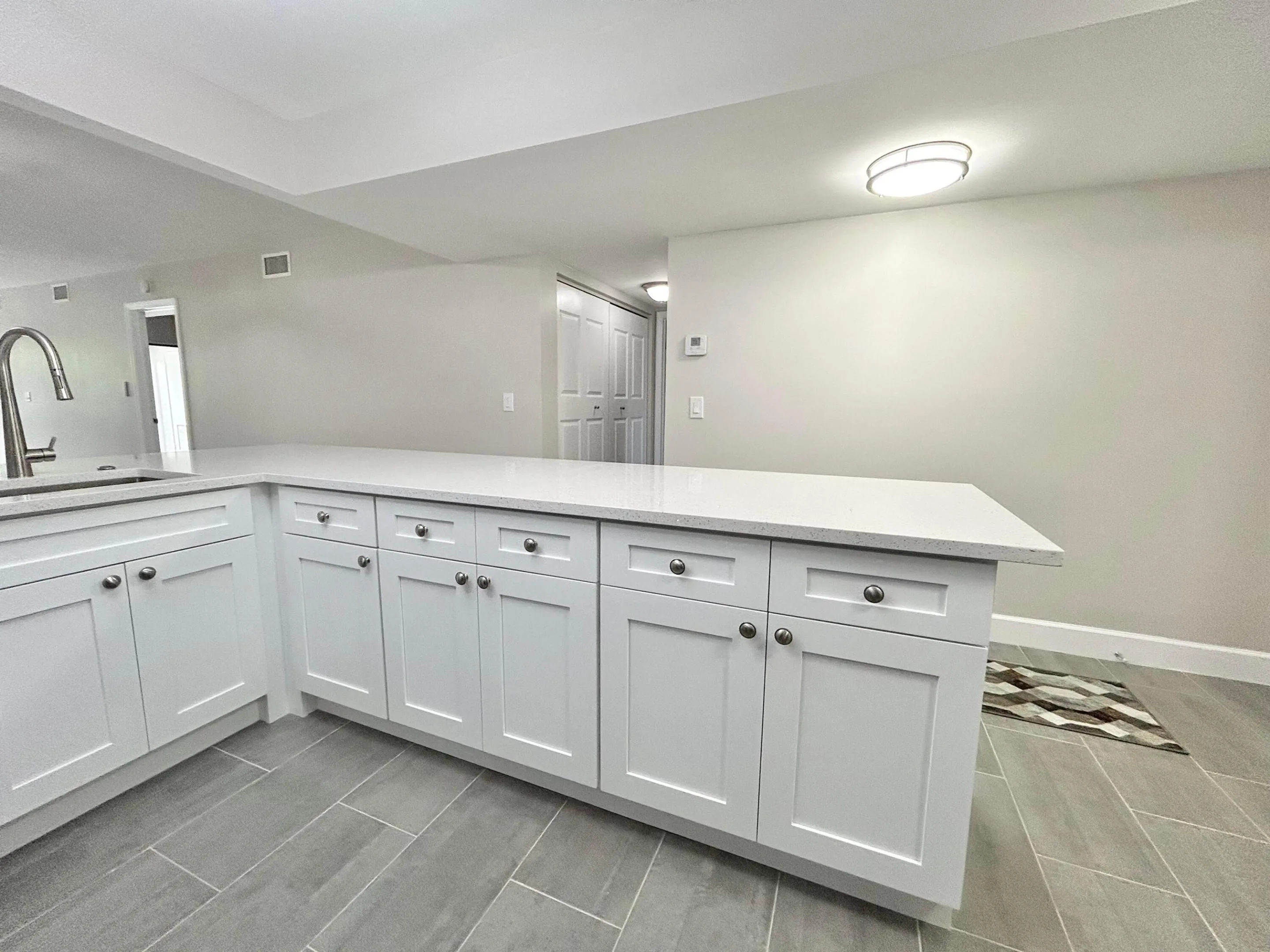 AMPLE CABINET SPACE