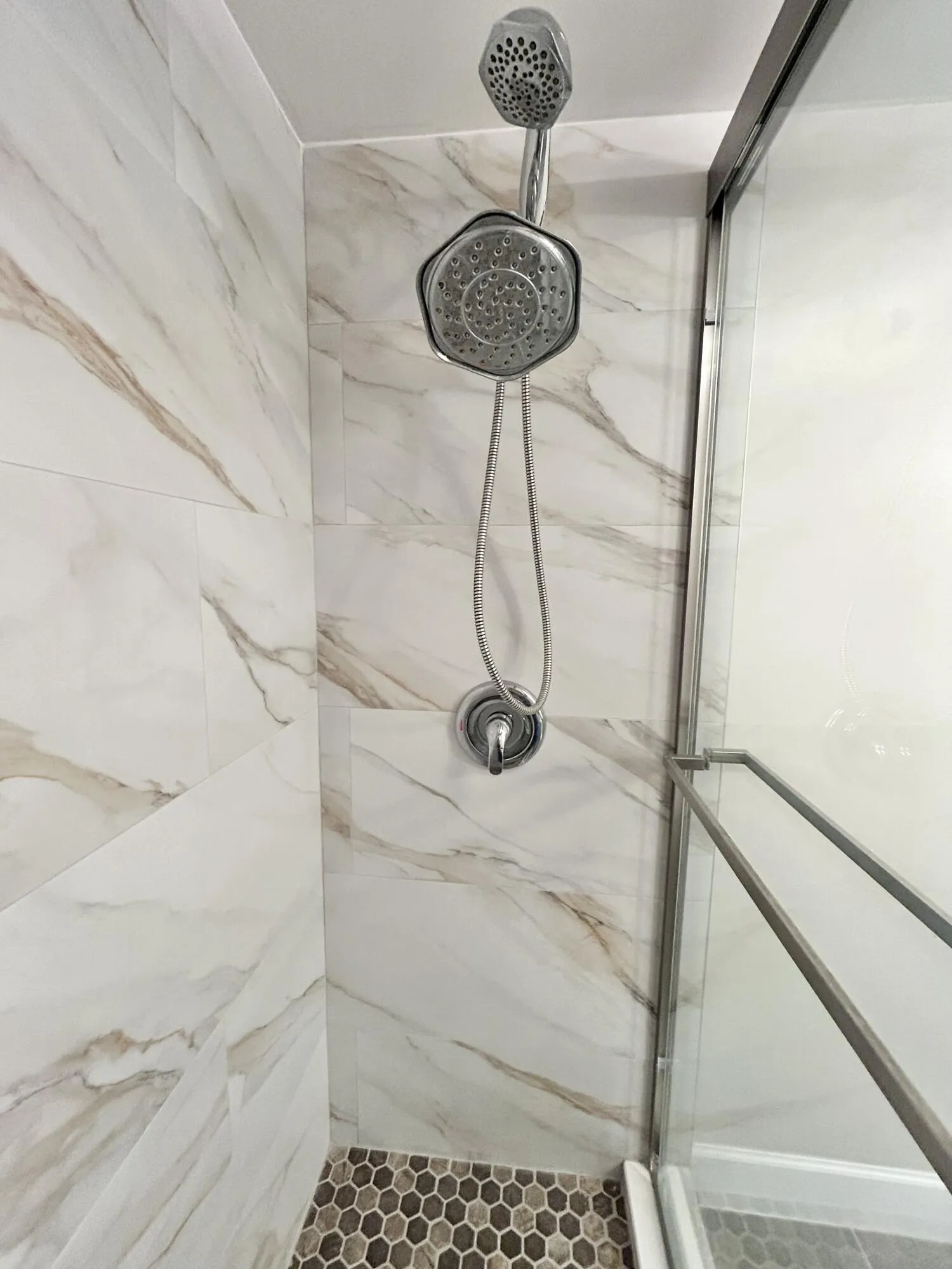 MASTER BATH WALK IN SHOWER