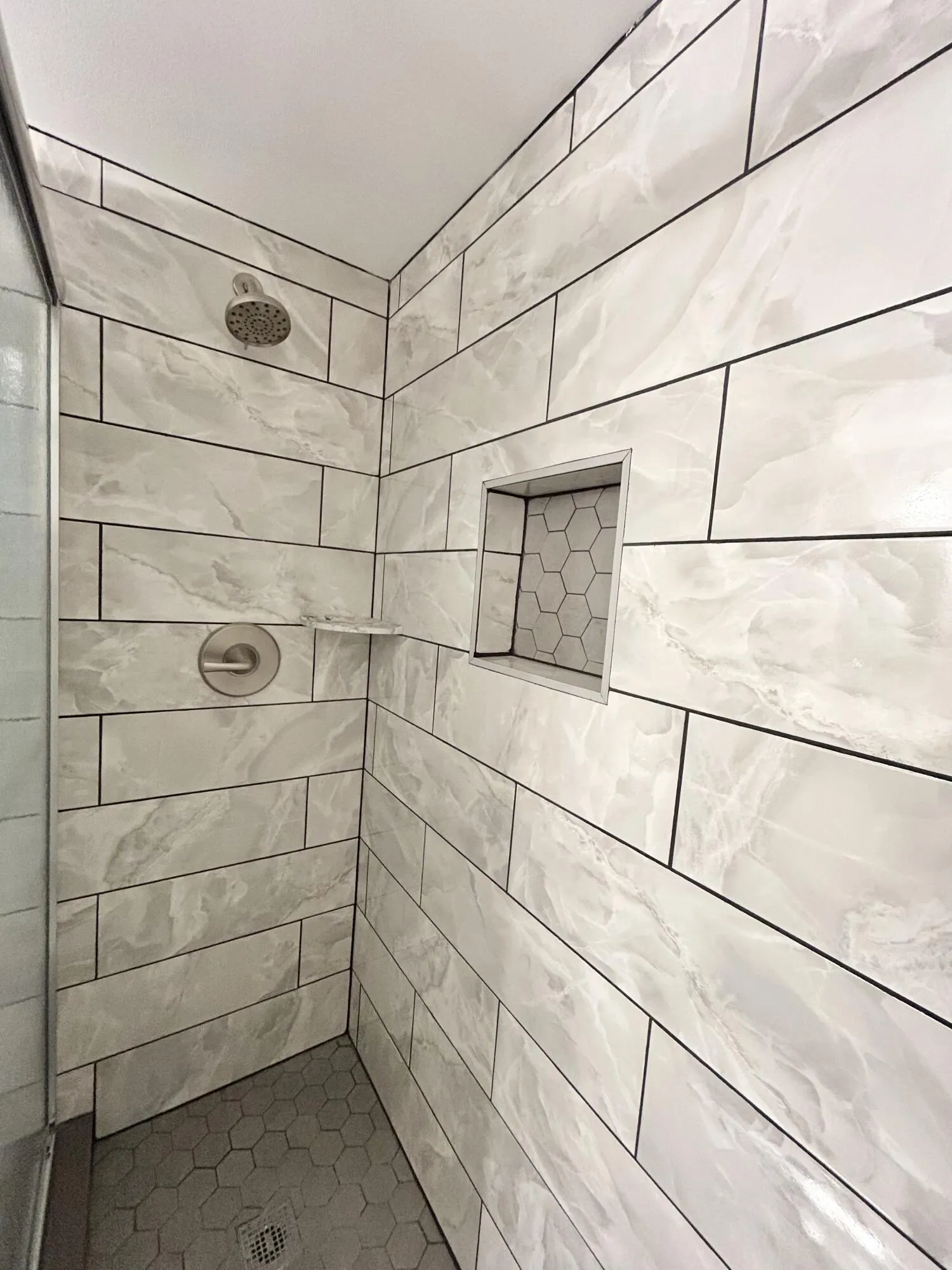 GUEST BATH WALK IN SHOWER