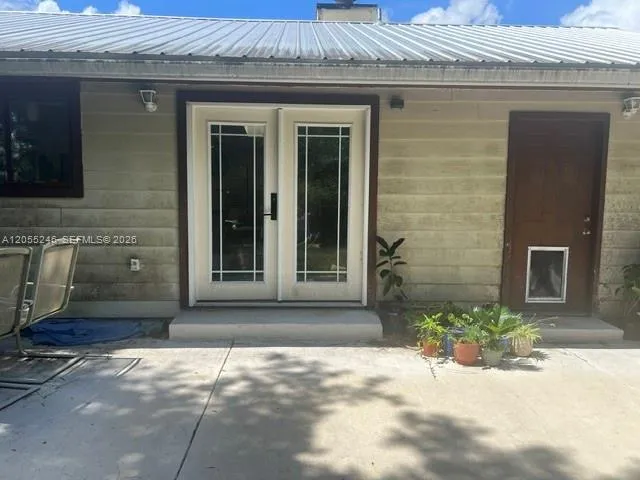 Back Patio Entry