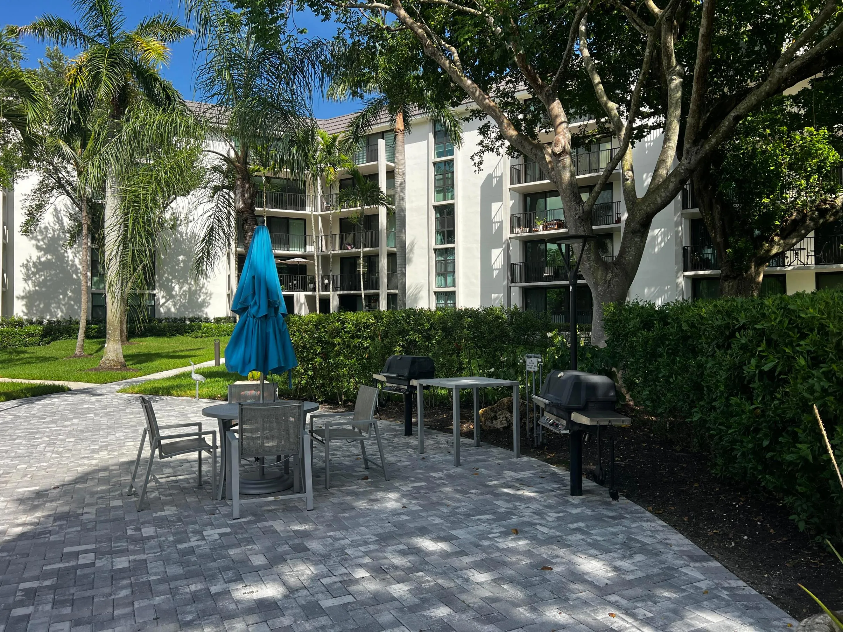 1101 Garden and BBQ Area