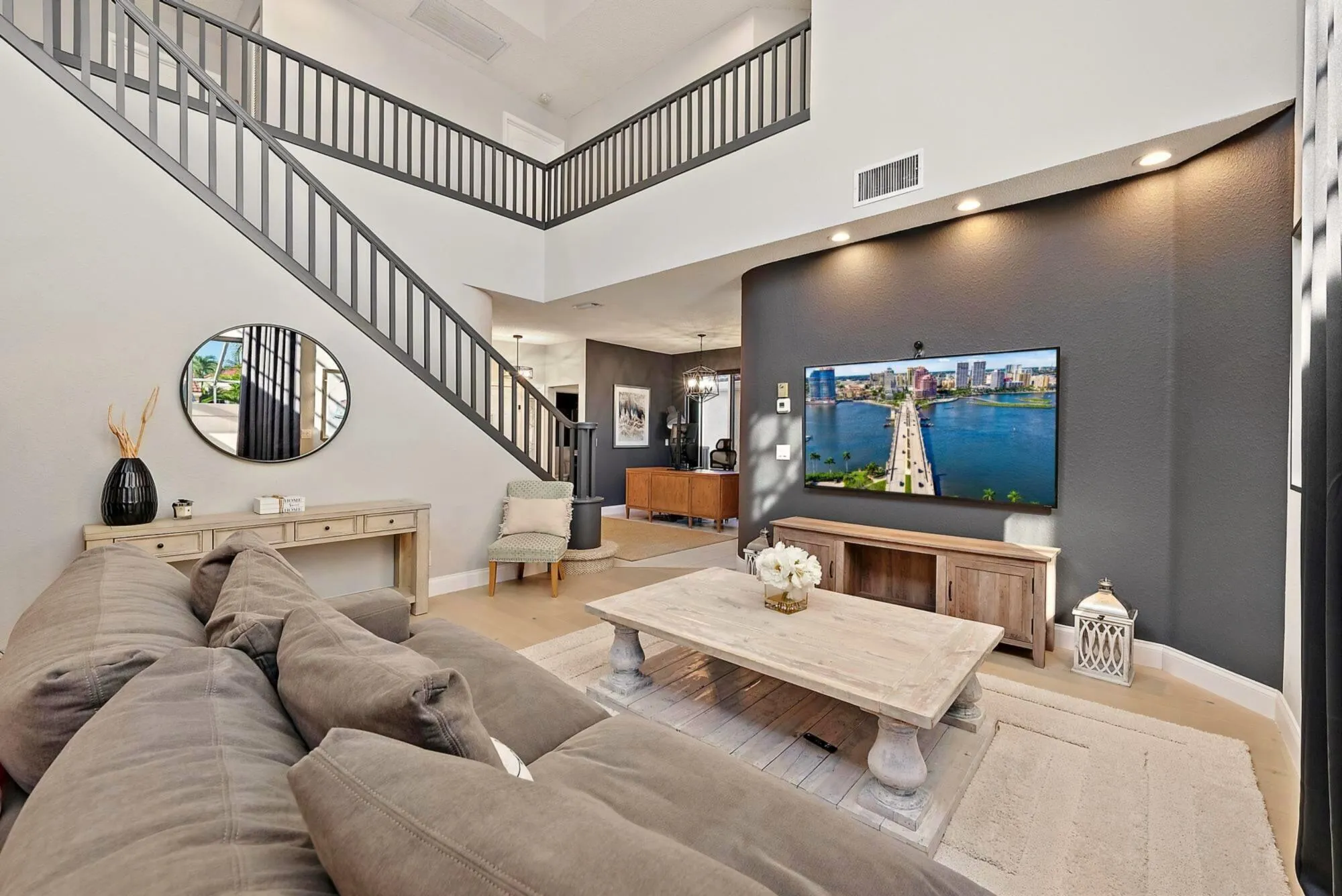 Living Room / Staircase