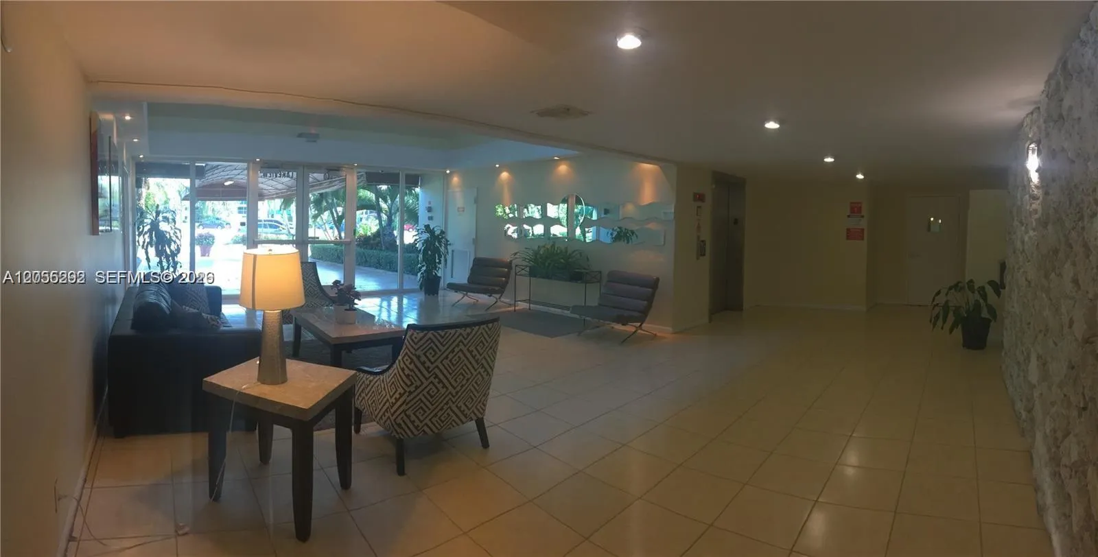 Building main door access