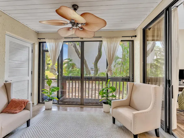 Enclosed patio