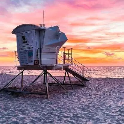 Included beach club member