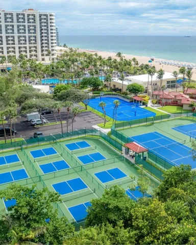 Included beach club member