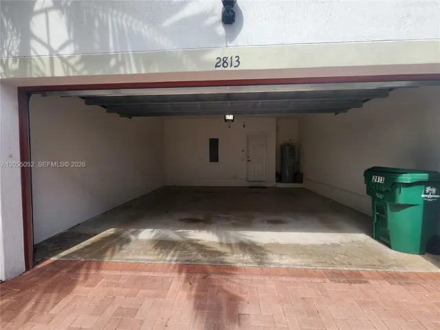 Back of the property