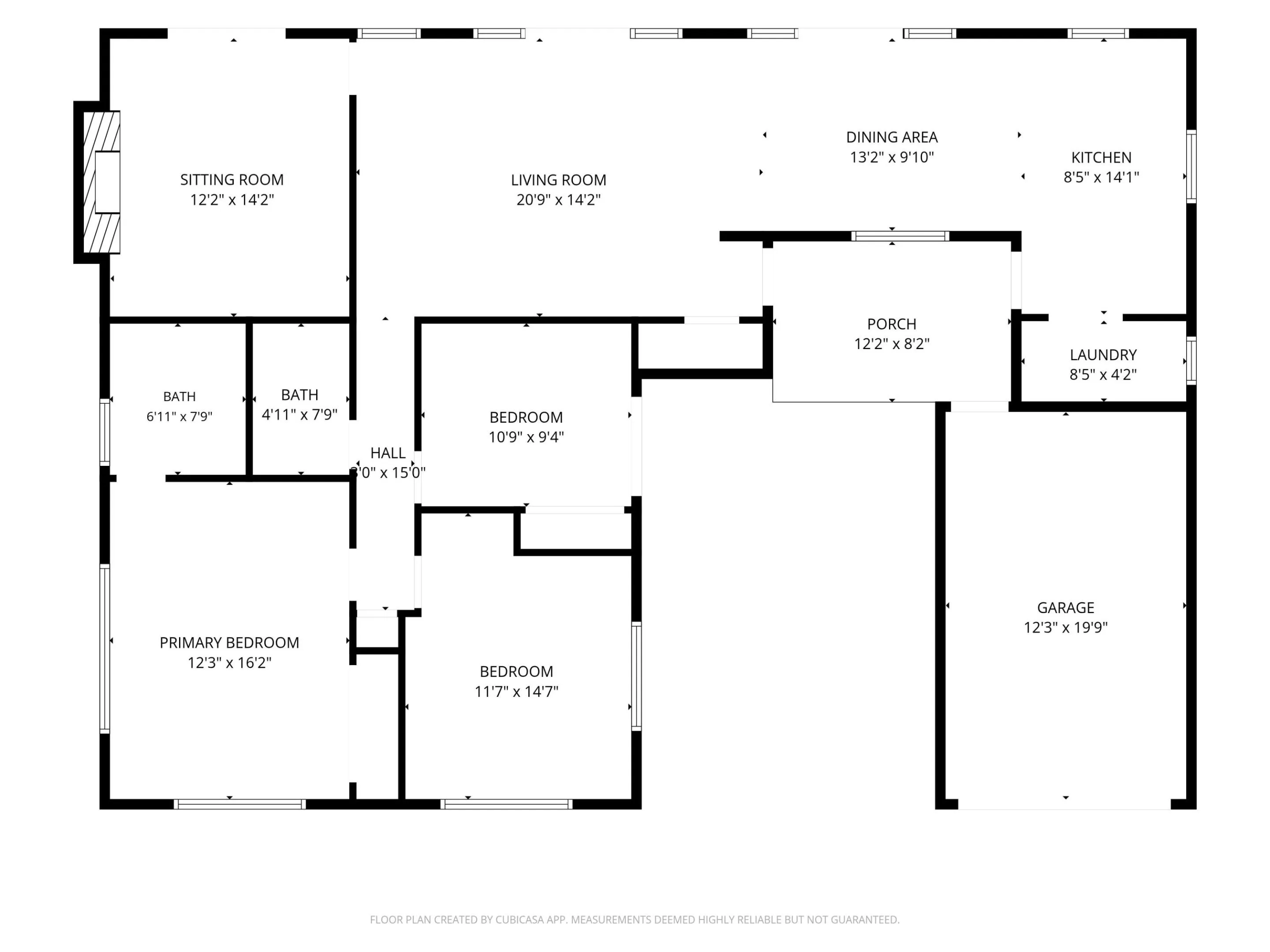 Photographer Created Floor plan