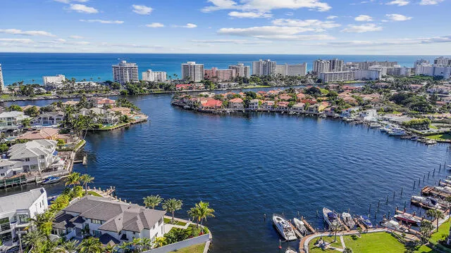 Feeds into Tropic Isle harbor and Intracoastal