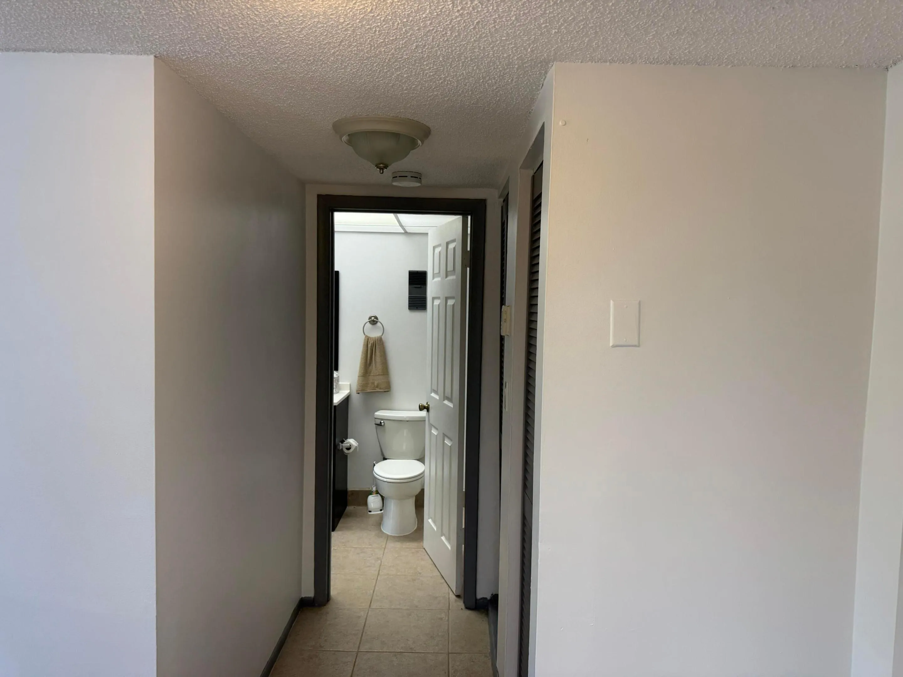 Corridor to bathroom