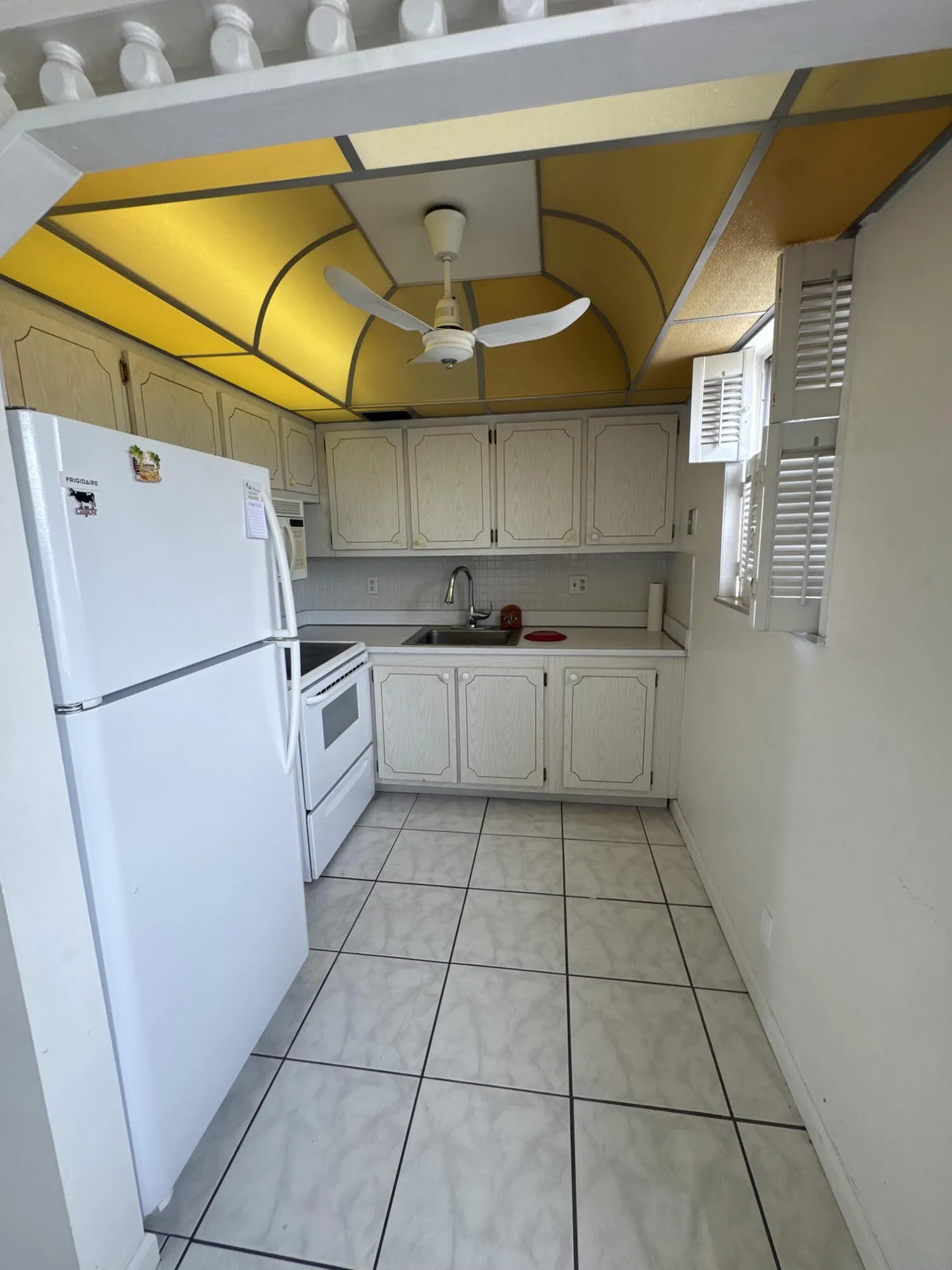 Cozy kitchen is just right
