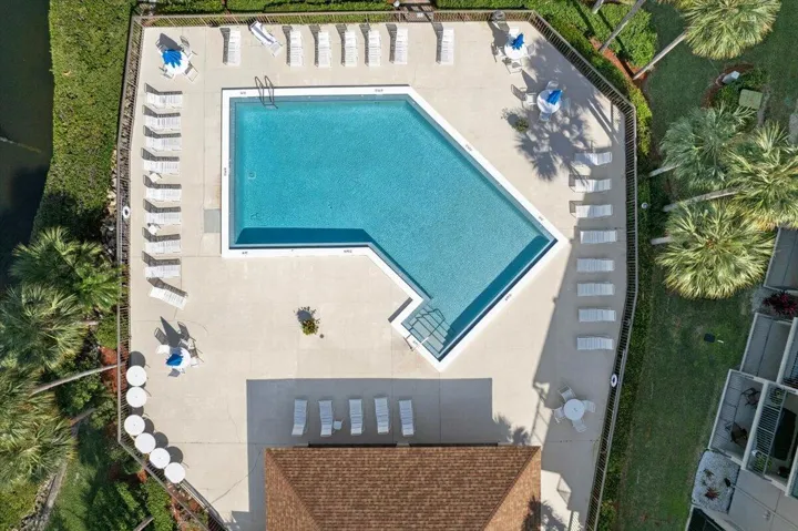 Aerial of Pool