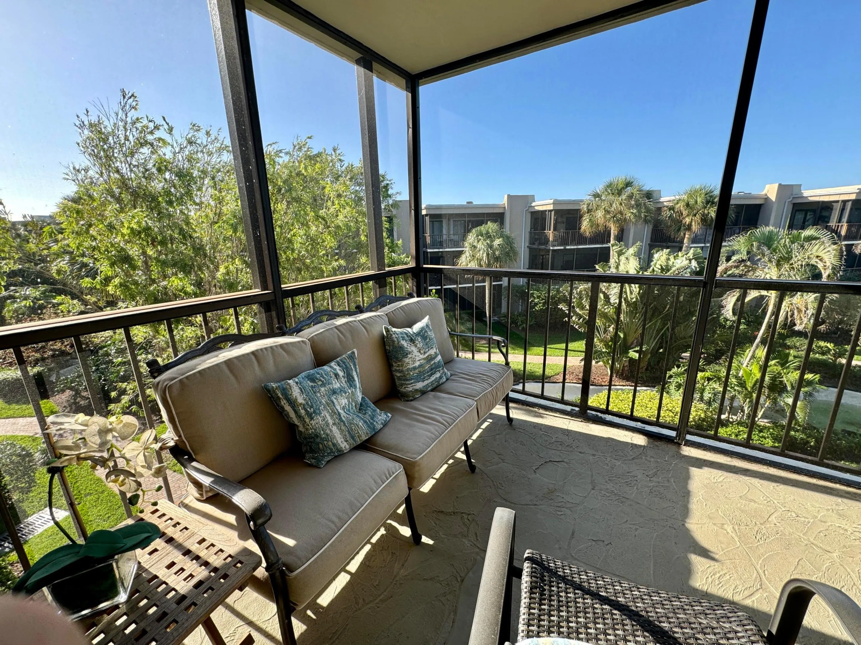 spacious view balcony