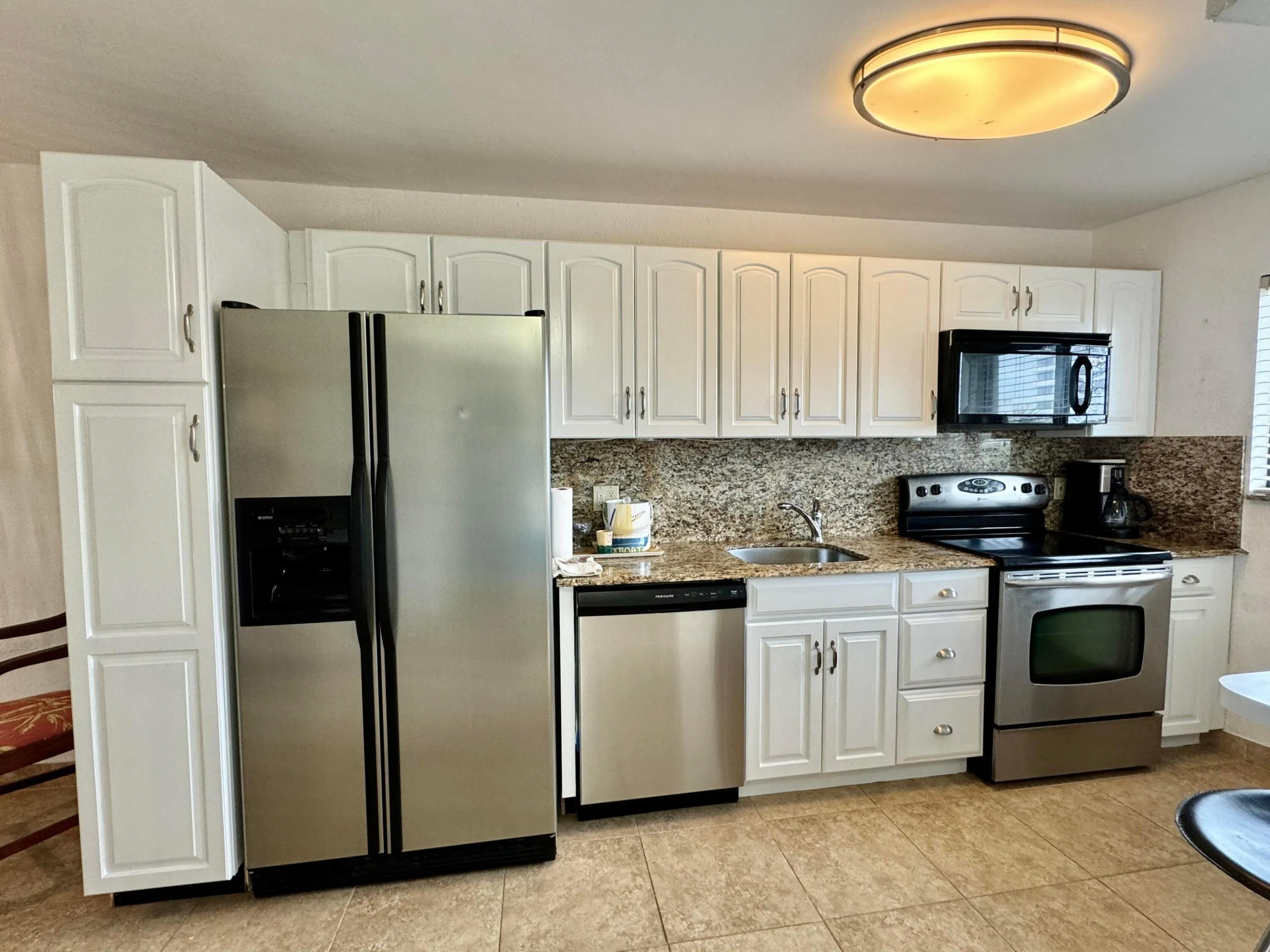 stainless kitchen