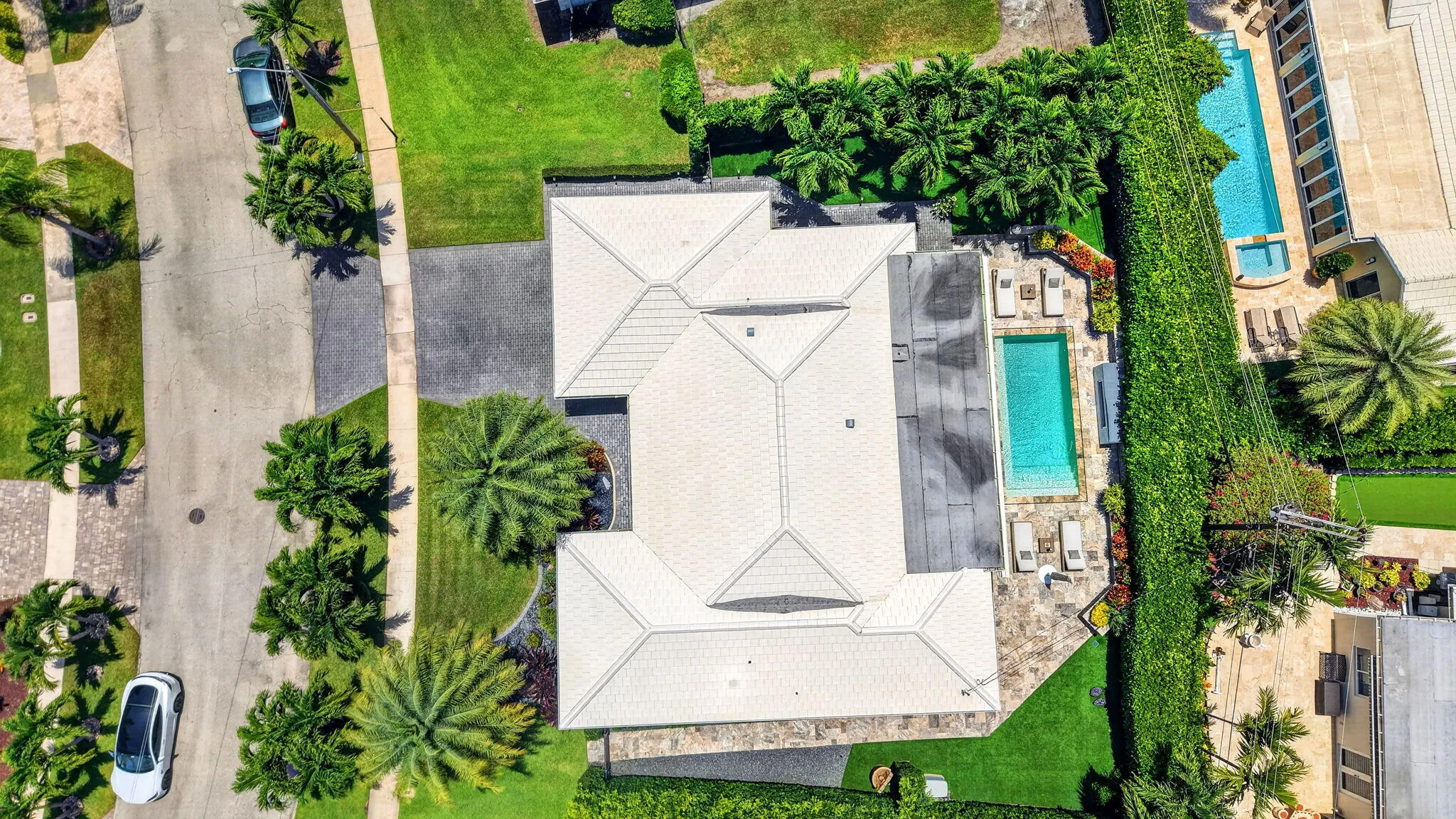 AERIAL VIEW OF PROPERTY