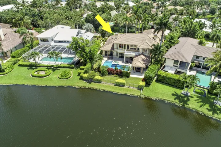 Aerial Rear Lake view