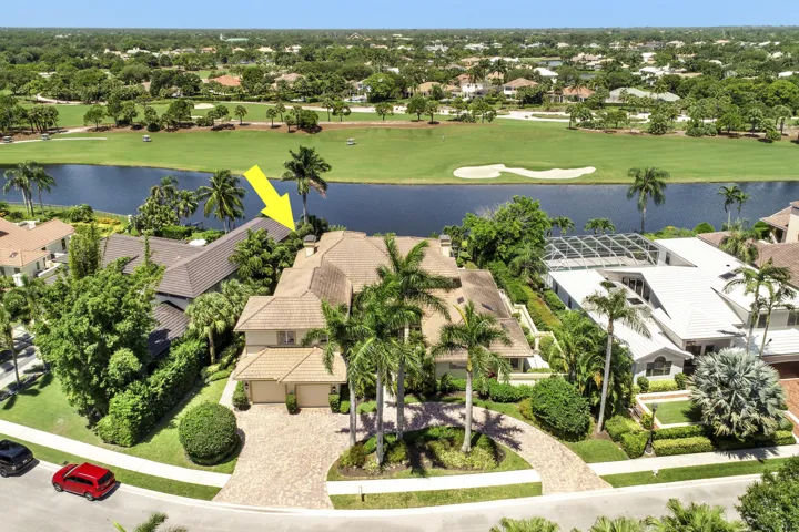 Aerial Golf & Water view