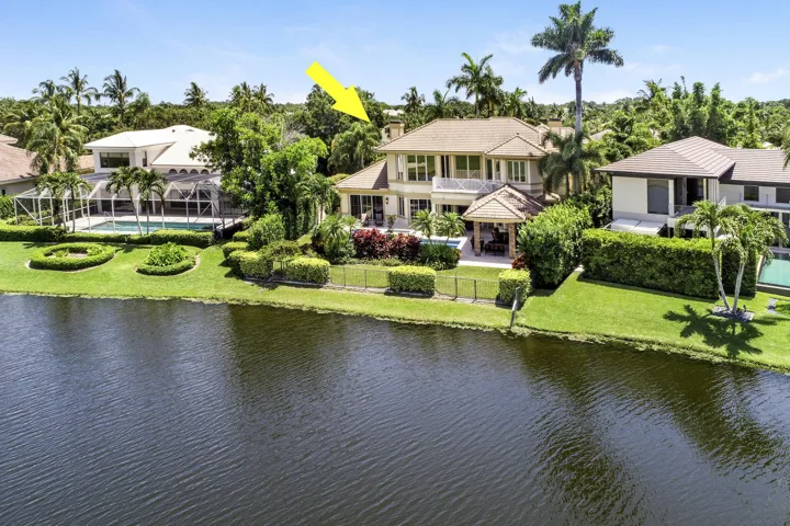 Aerial Rear Lake view