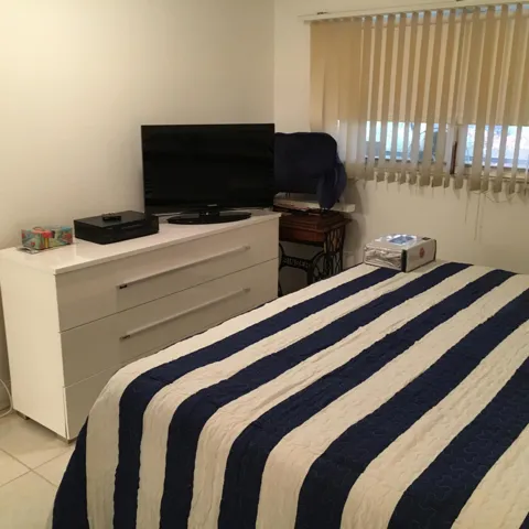TV in Main Bedroom