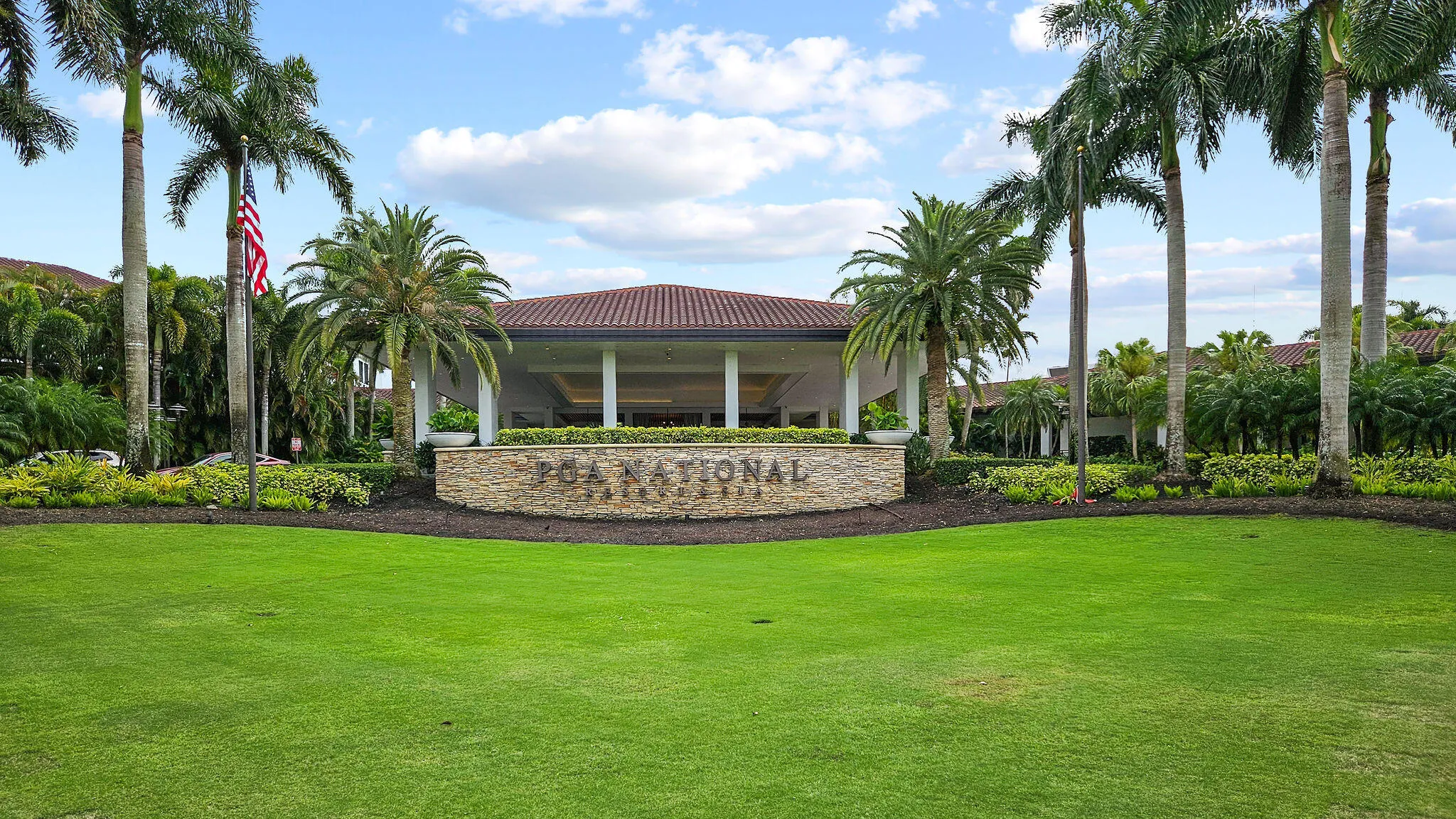 PGA National Resort located within the community with optional membership available.