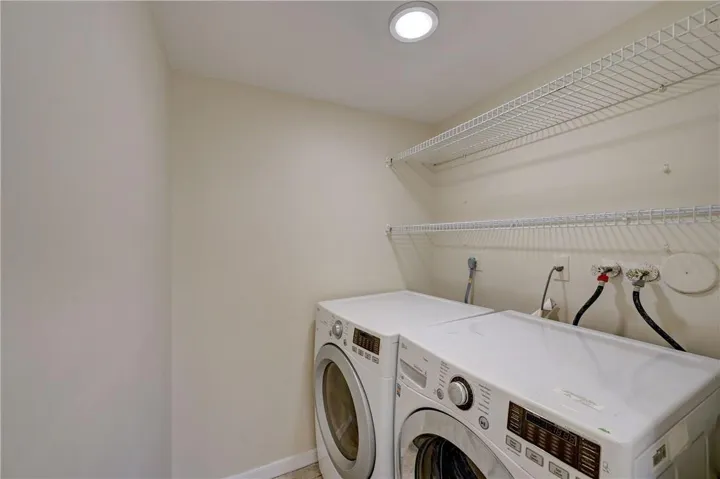 Convenient inside laundry