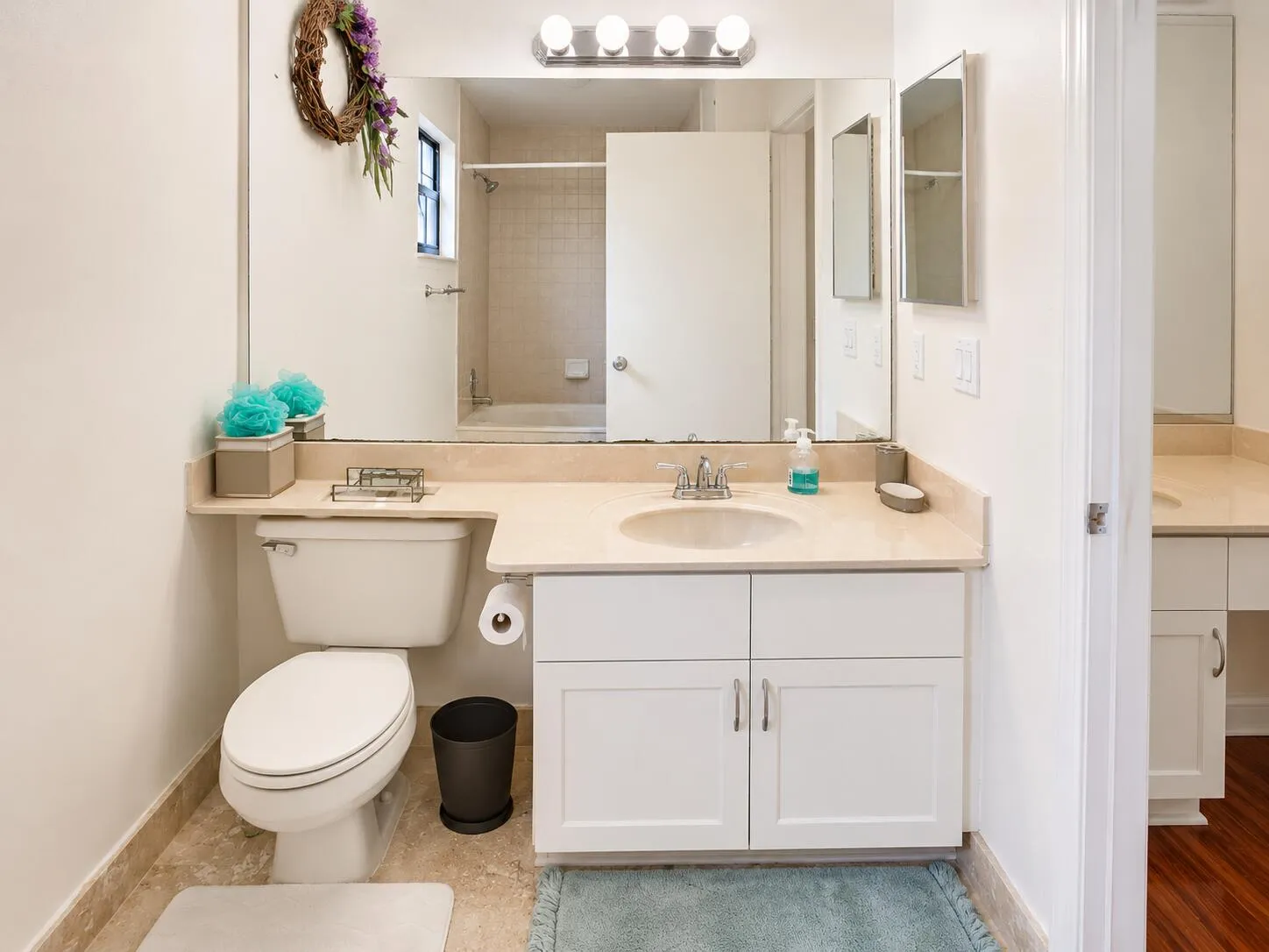 Primary Bathroom with Dual Vanities