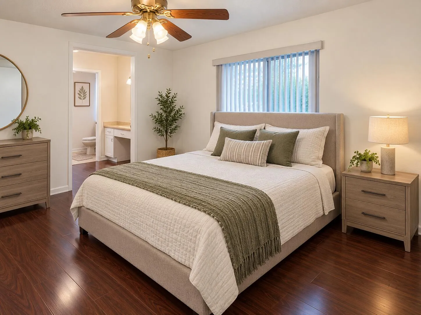 Primary Suite, New Laminate Flooring