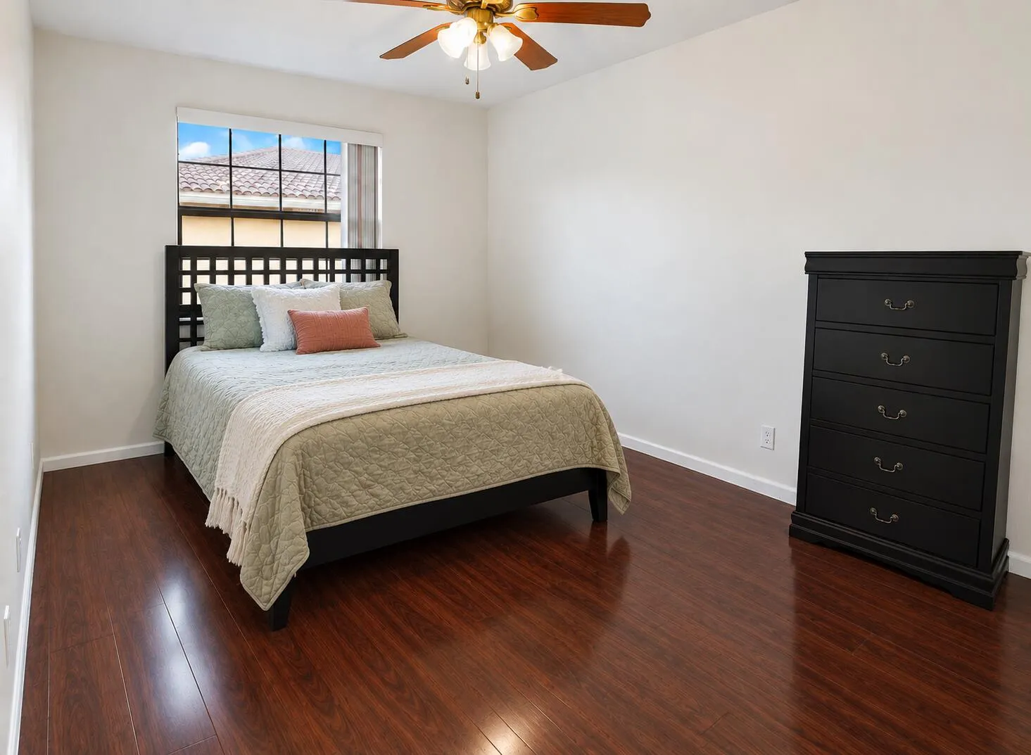 Bedroom 3, New Laminate Flooring