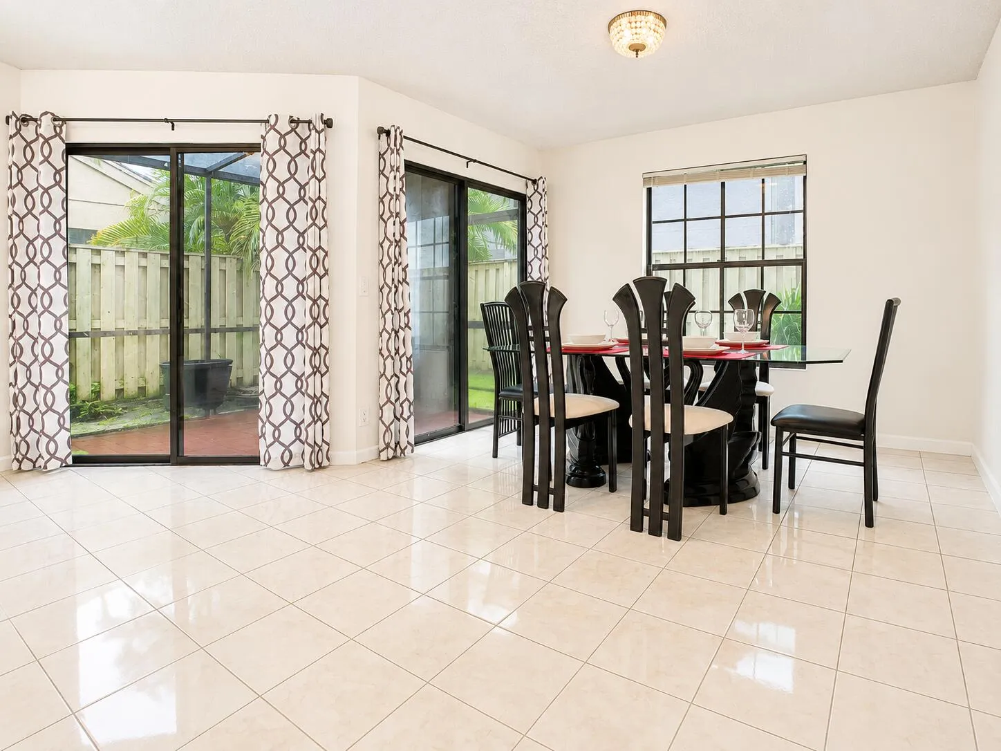 Living Room and Dining Room