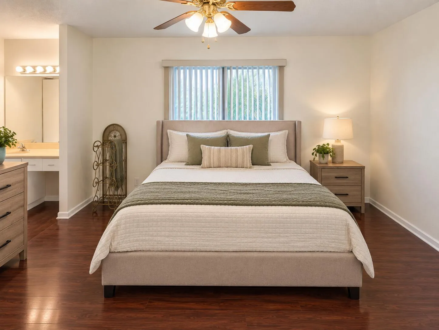 Primary Suite, New Laminate Flooring