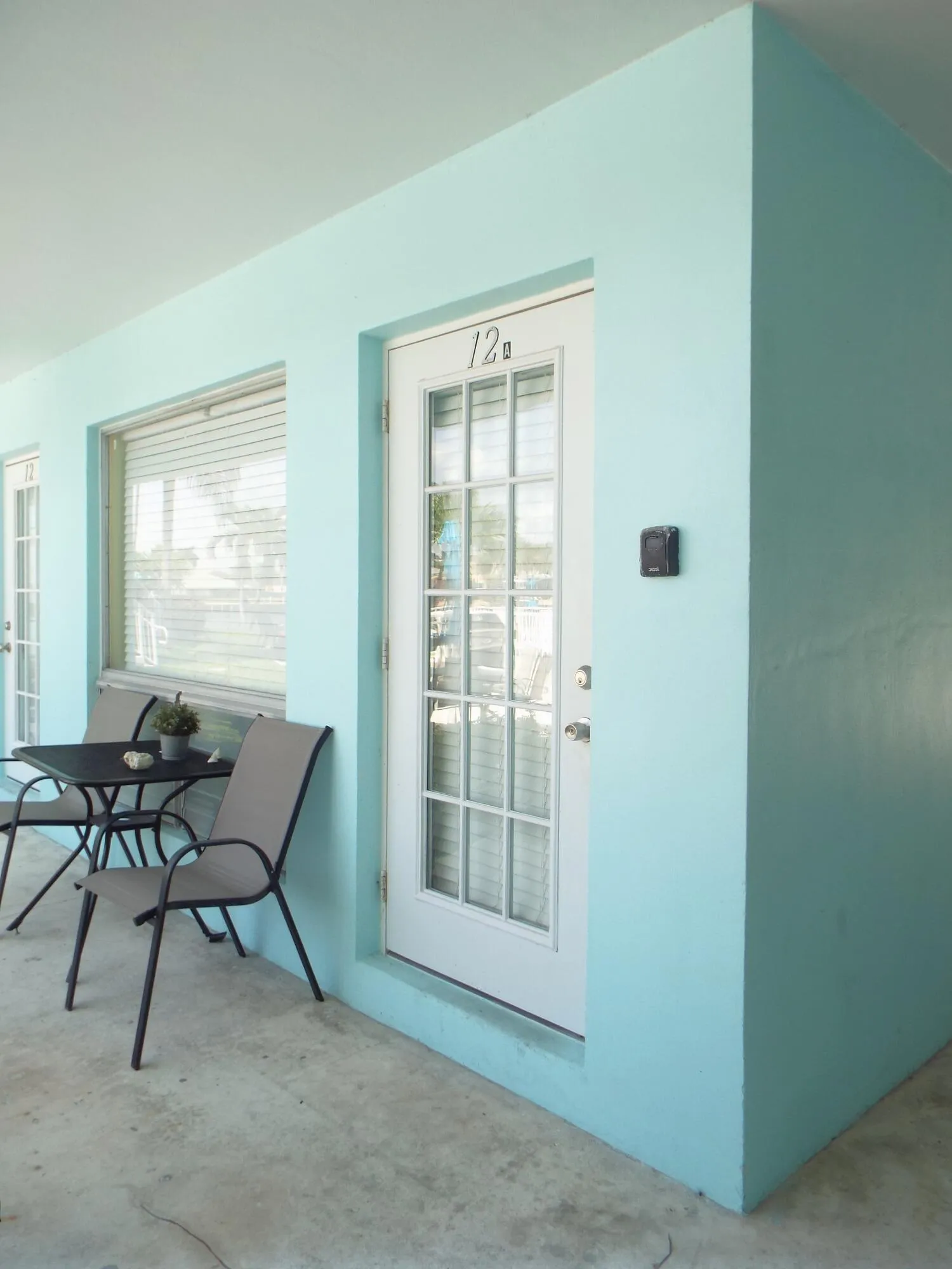 Front Door - New Paint Color of Building