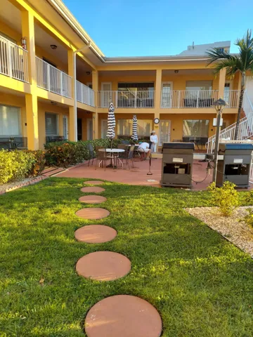 Walk Ways around the property