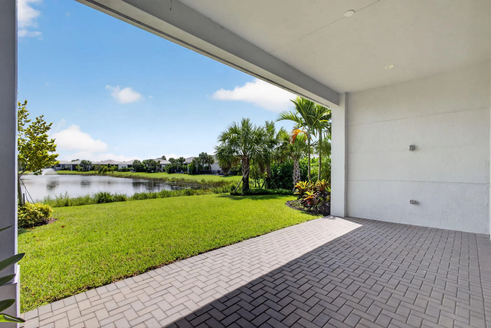 Staged Patio