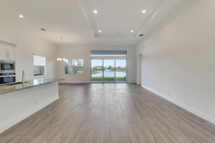 Lake view from entrance