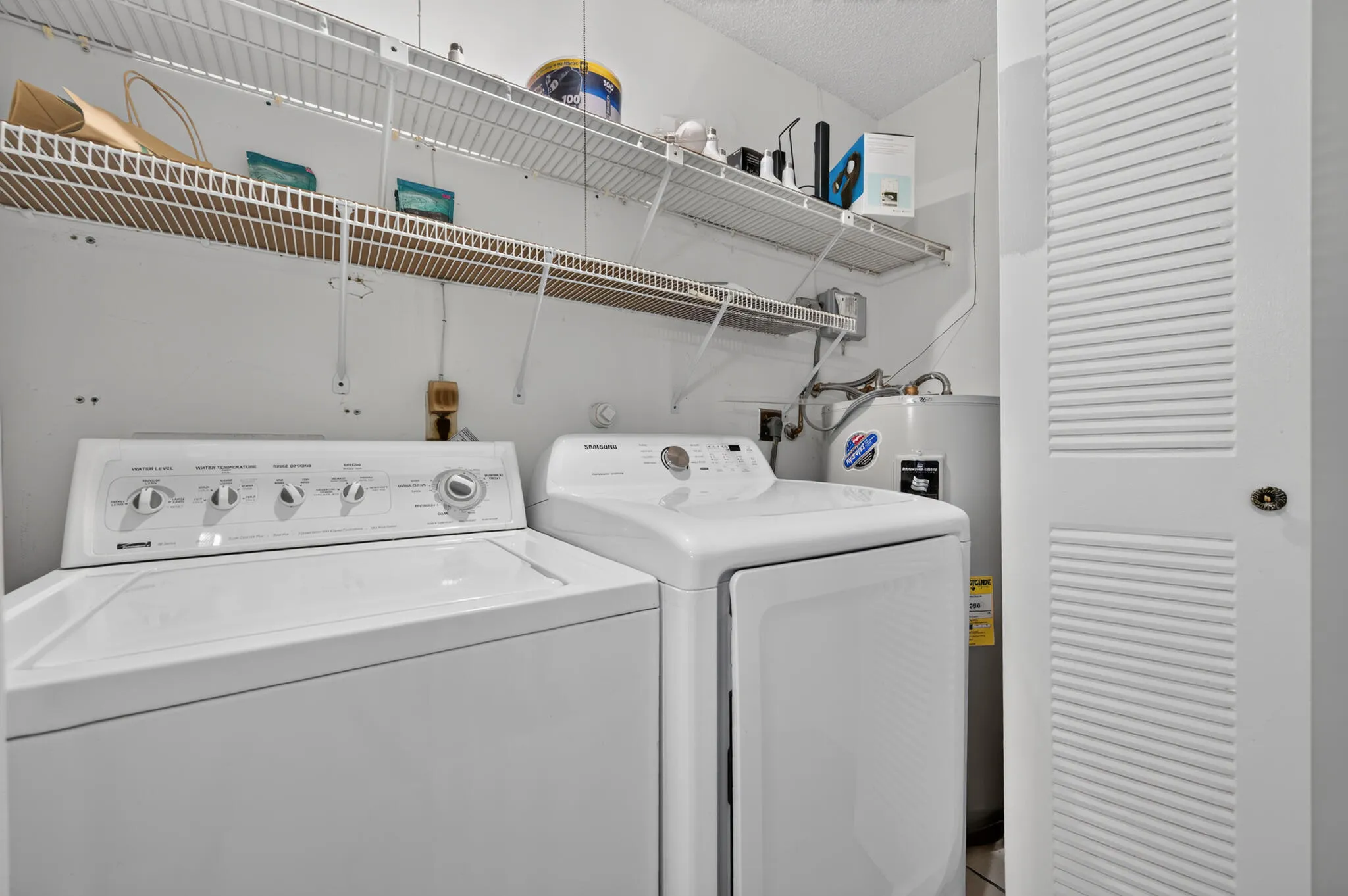 Laundry closet