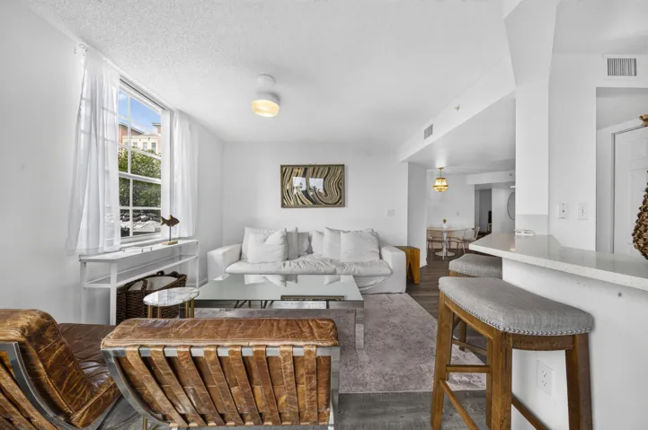 Designer furnishings create a sophisticated, magazine-worthy living space.