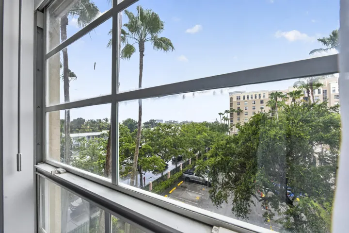 Peaceful treetop views create a private, relaxing backdrop from your residence.