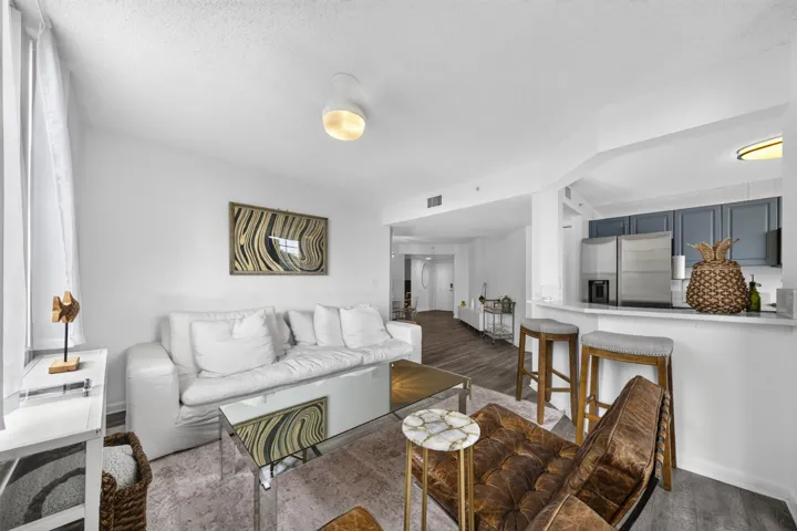 Designer furnishings create a sophisticated, magazine-worthy living space.