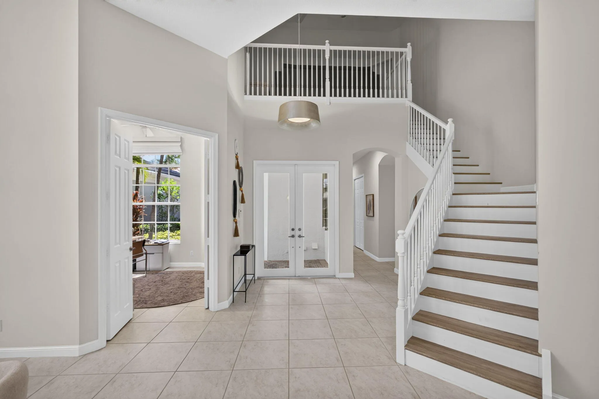 Foyer looking into Den