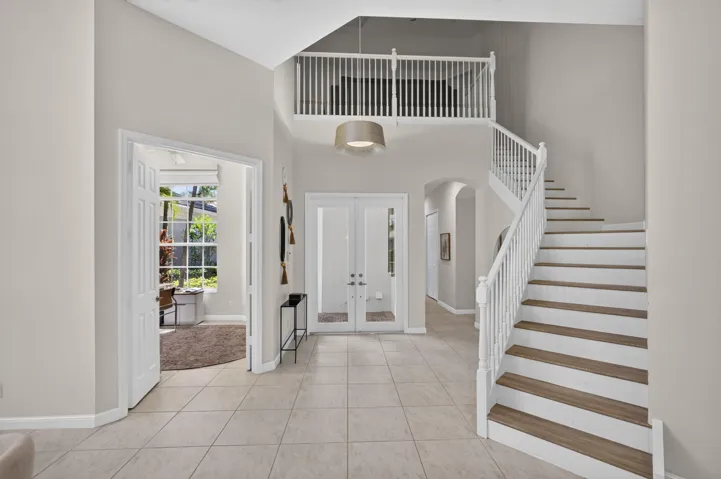 Foyer looking into Den