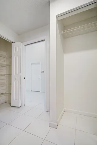 Plenty of closet space