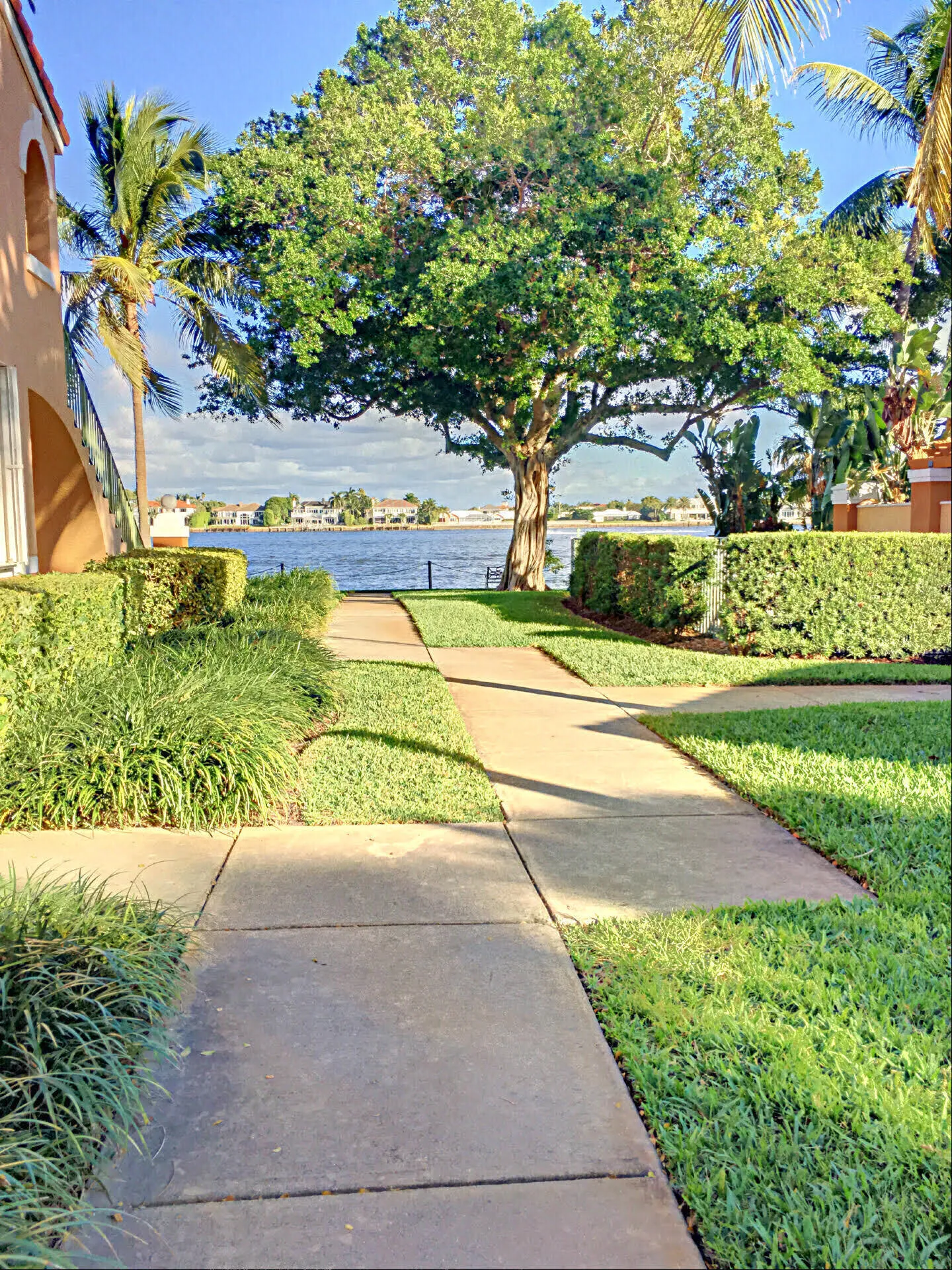 Yacht Club View from Walking Paths by Cl