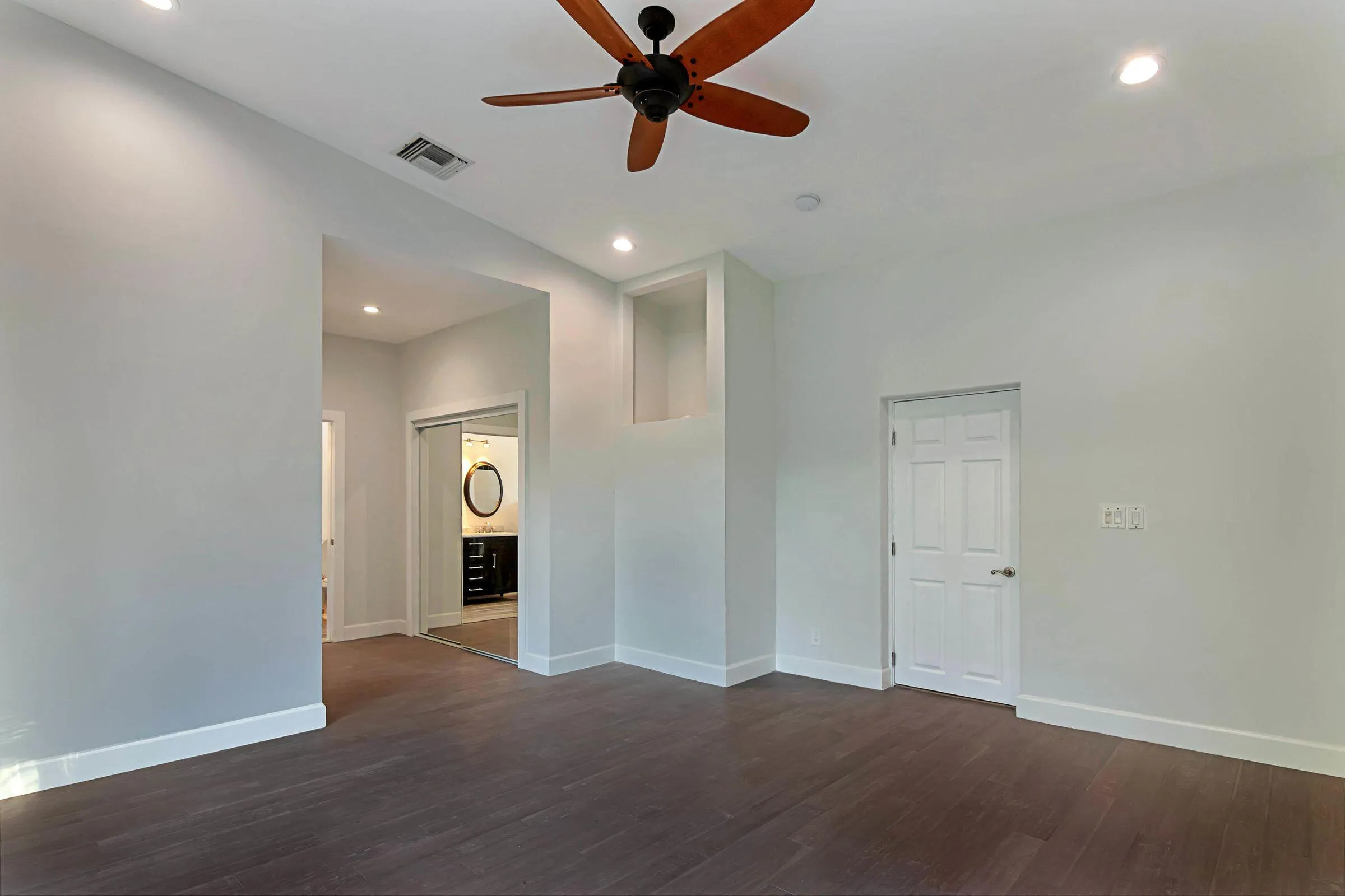 Primary Bedroom with 1 large walk in closet and 2nd closet
