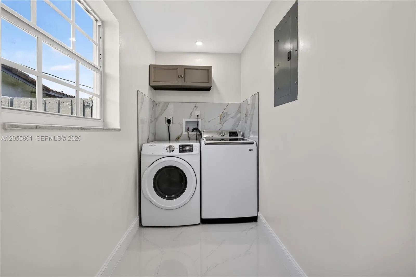 Spacious Interior Laundry room