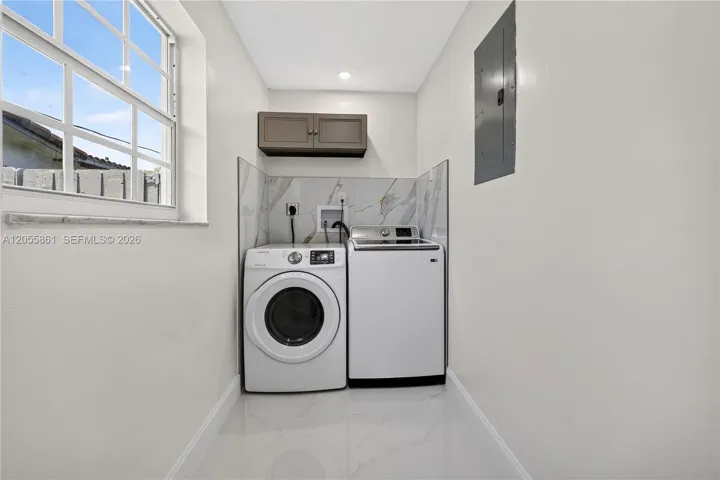 Spacious Interior Laundry room