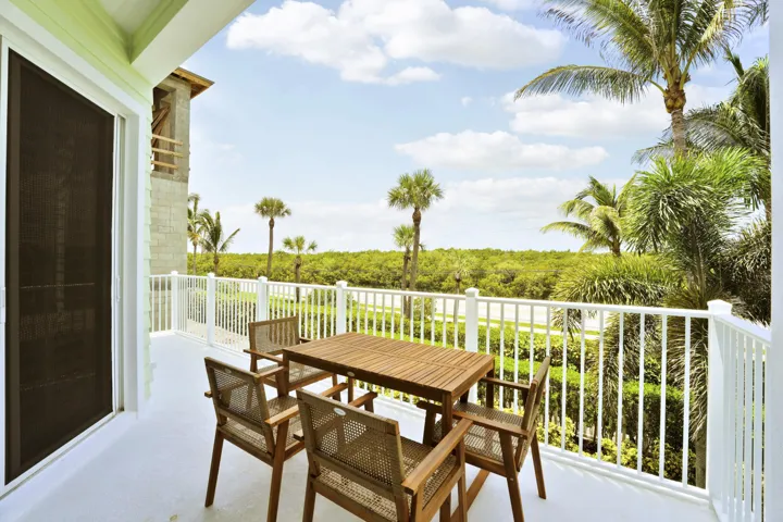 Second Story Open Balcony